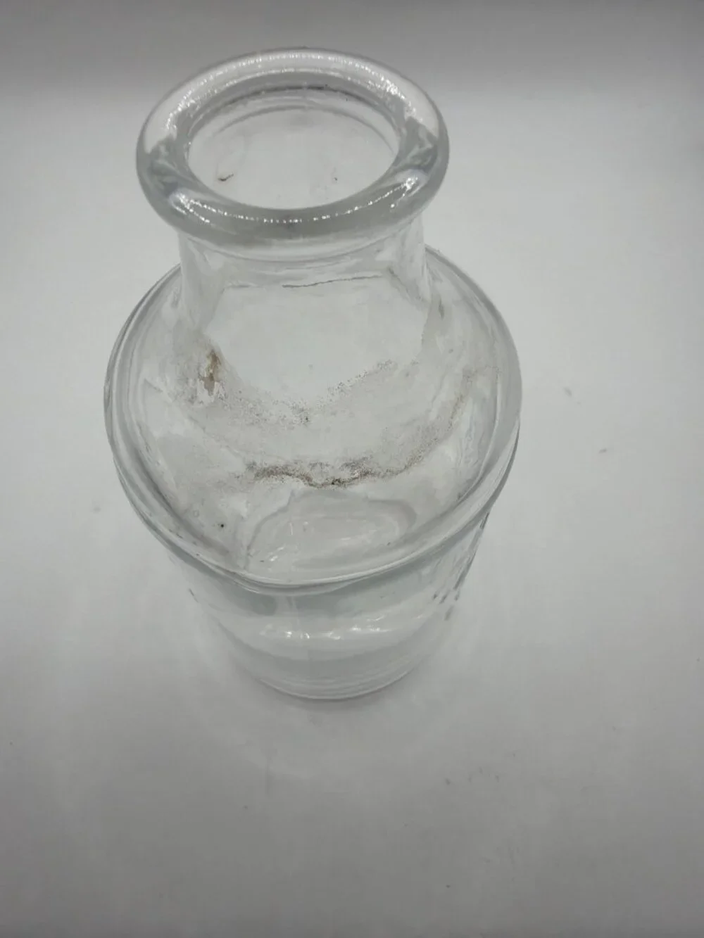 Vintage‎ Mason Crafts & More Clear Glass Storage Jar With 6 Oz Marking
